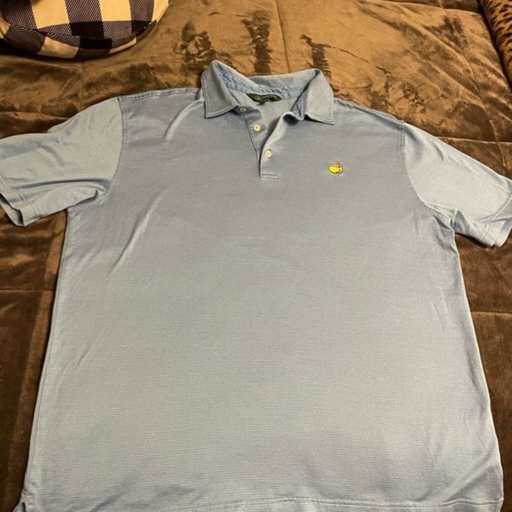 Masters Light Blue Polo Shirt